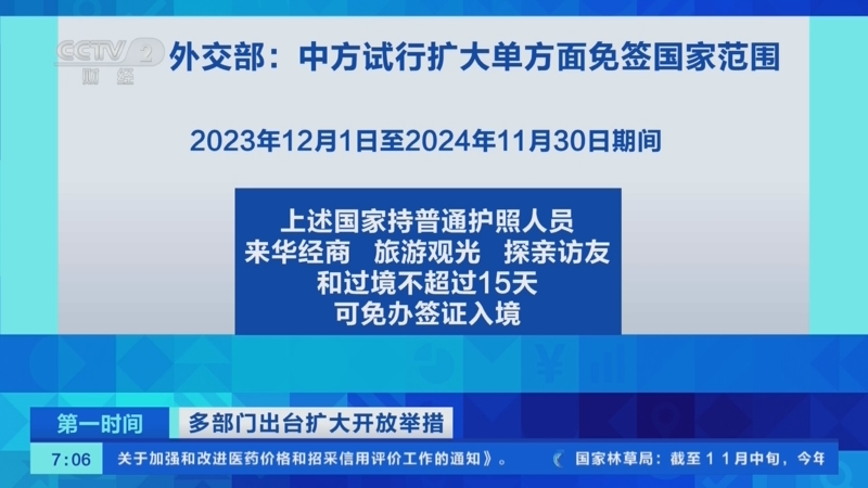 中国免签政策的深度解读_反馈执行和落实力