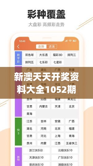 新澳天天开奖资料1052期