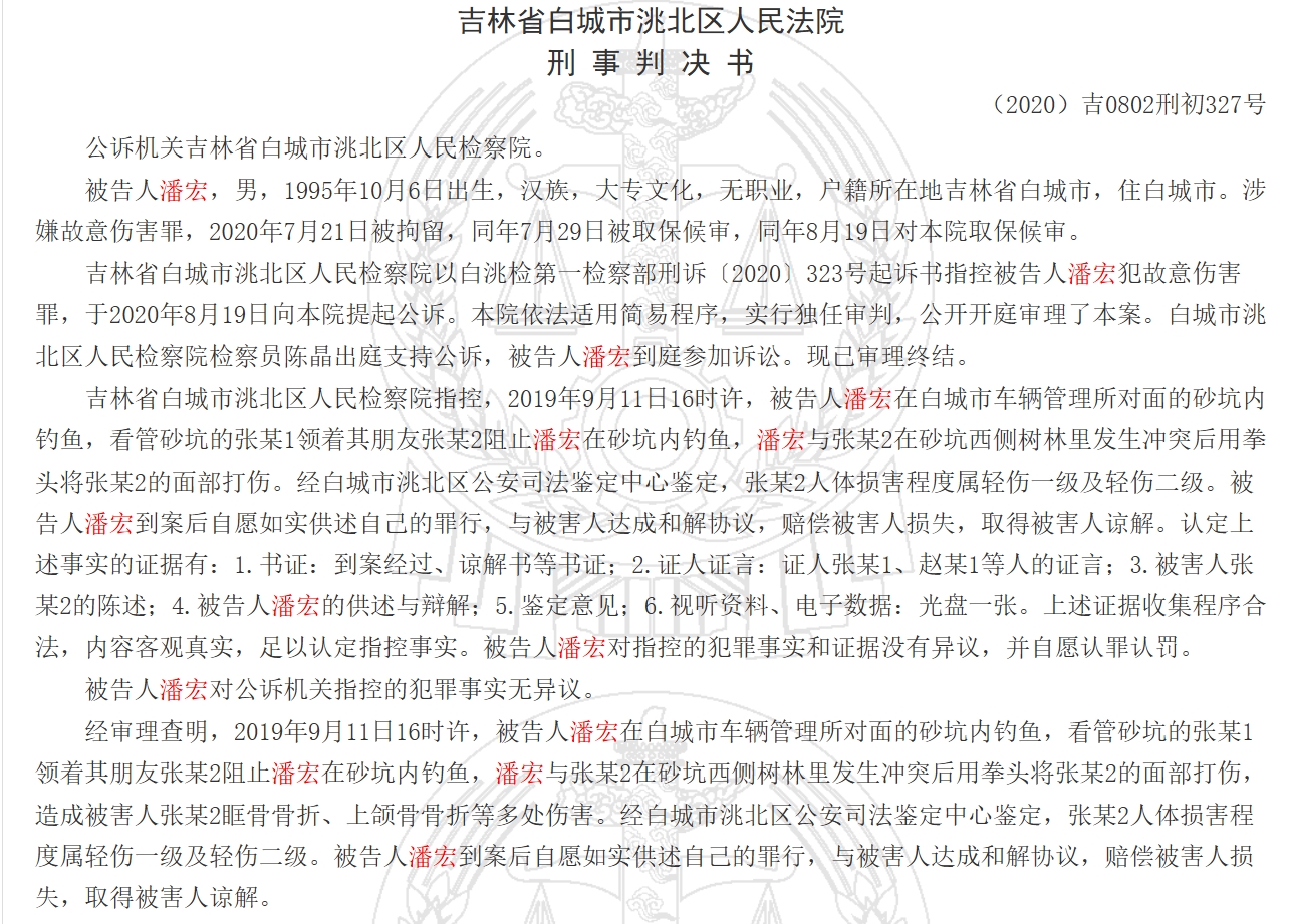 潘宏有刑事犯罪记录？让我们来聊聊这件惊人的事情