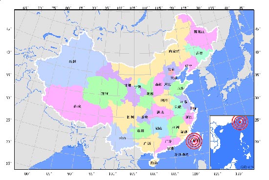 台湾台南市5.1级地震