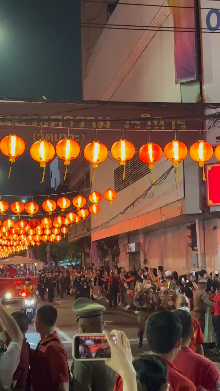 泰国公主唐人街过年