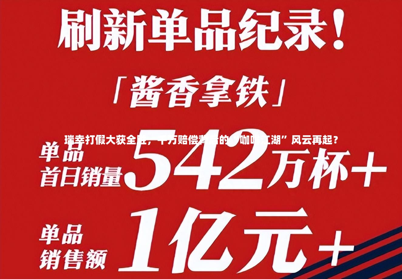 瑞幸打假大获全胜，千万赔偿背后的“咖啡江湖”风云再起？