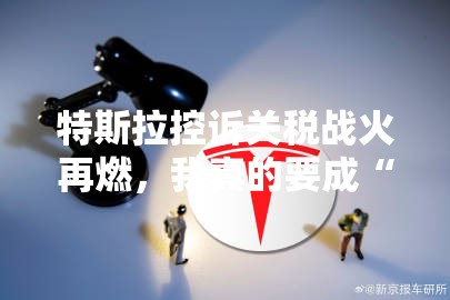 特斯拉控诉：再打关税战我要成靶子了