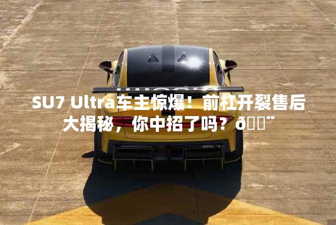 SU7 Ultra车主曝前杠开裂售后全过程