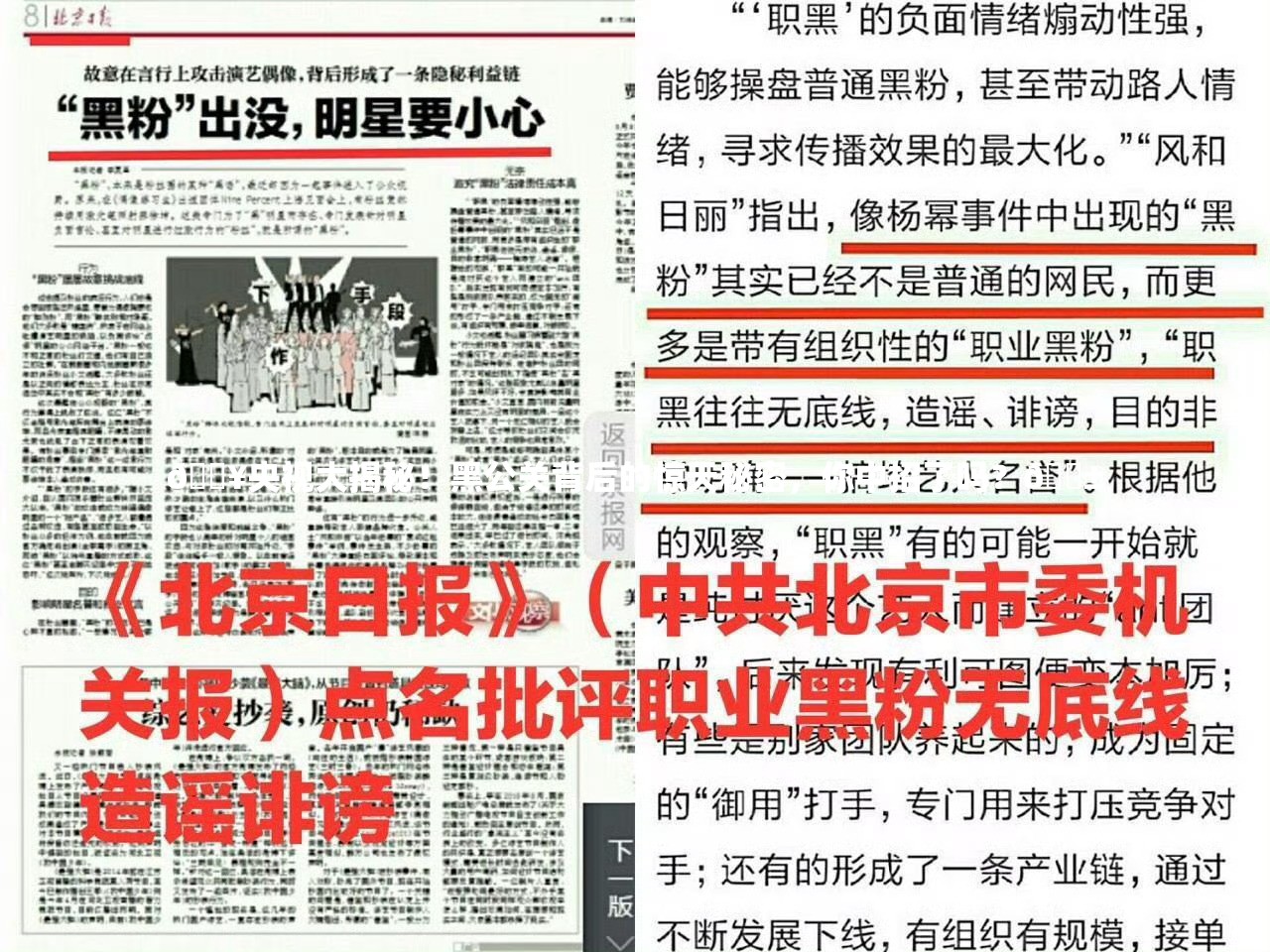 🔥央视大揭秘！黑公关背后的惊天秘密，你中招了吗？😱