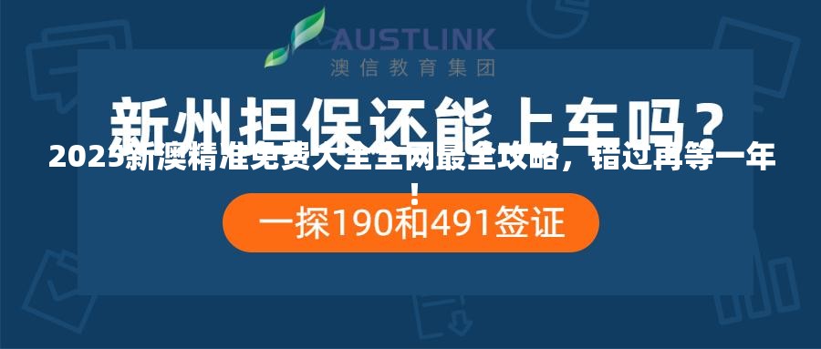 2025新澳精准免费大全全网最全攻略，错过再等一年！