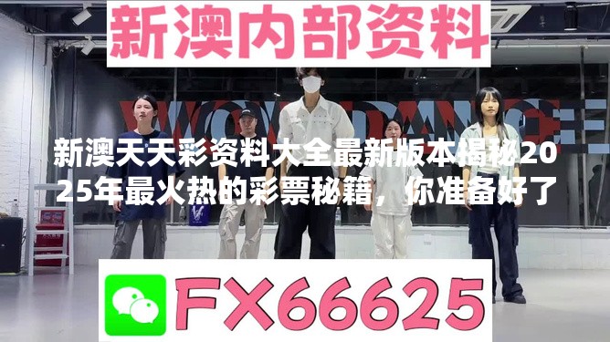 新澳天天彩资料大全最新版本揭秘2025年最火热的彩票秘籍，你准备好了吗？