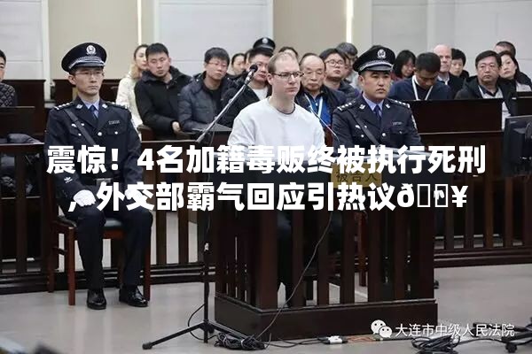 震惊！4名加籍毒贩终被执行死刑，外交部霸气回应引热议🔥